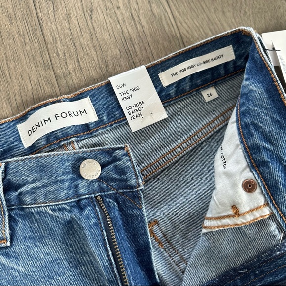 NWT Aritzia Denim Forum The '90s Iggy Lo-Rise Baggy Jean Sz 26 - Picture 7 of 7